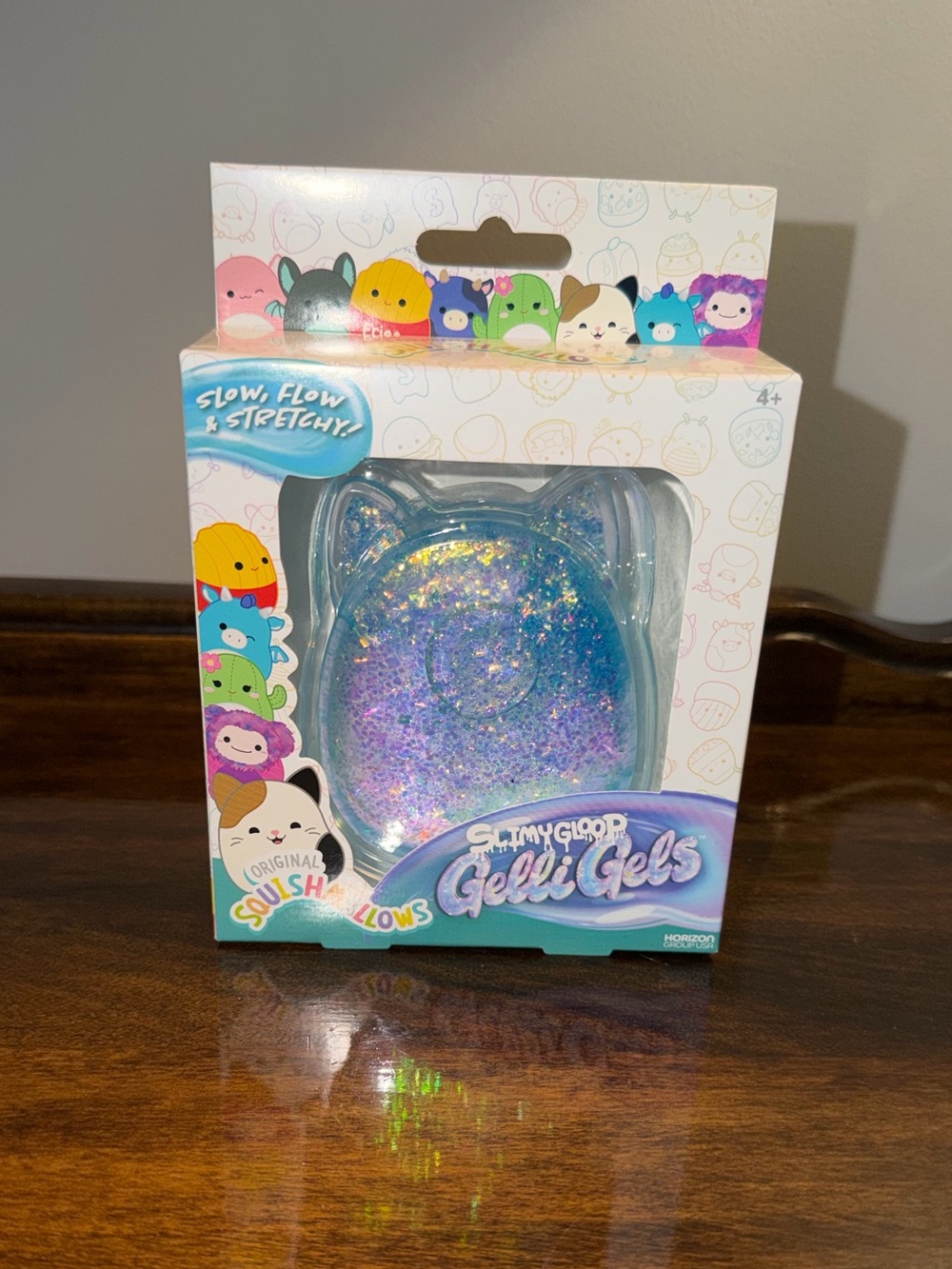 Original Squishmellows - Gelli Gels - slimy good - by jazwares - color blue